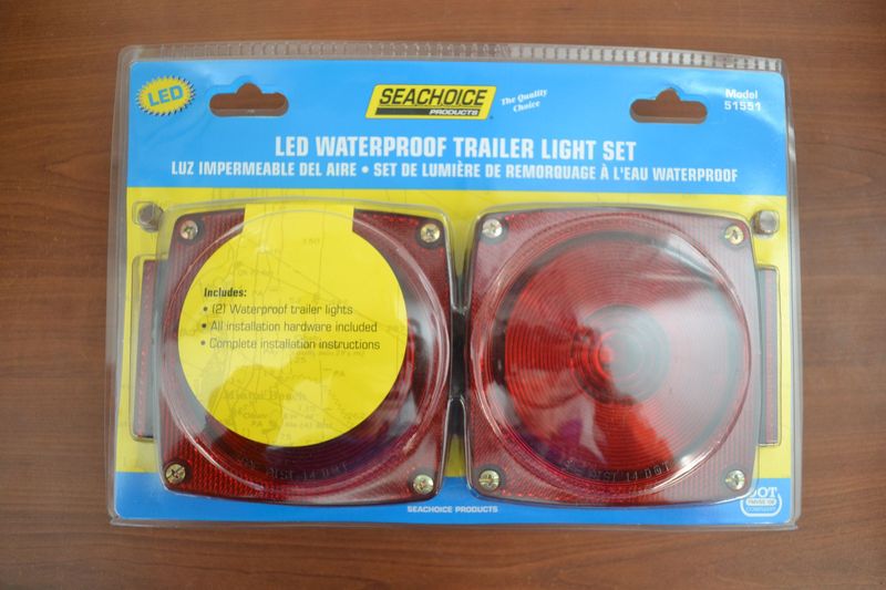 SEACHOICE - LED WATERPROOF TRAILER LIGHT SET - 51551