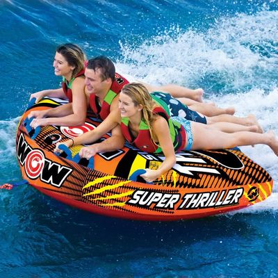WOW SUPER THRILLER- 3 PERSON TOWABLE TUBE WOW SUPER THRILLER- 3 PERSON TOWABLE TUBE