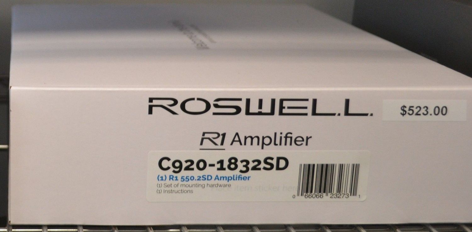 Roswell Marine R1 550.2 Marine Amplifier