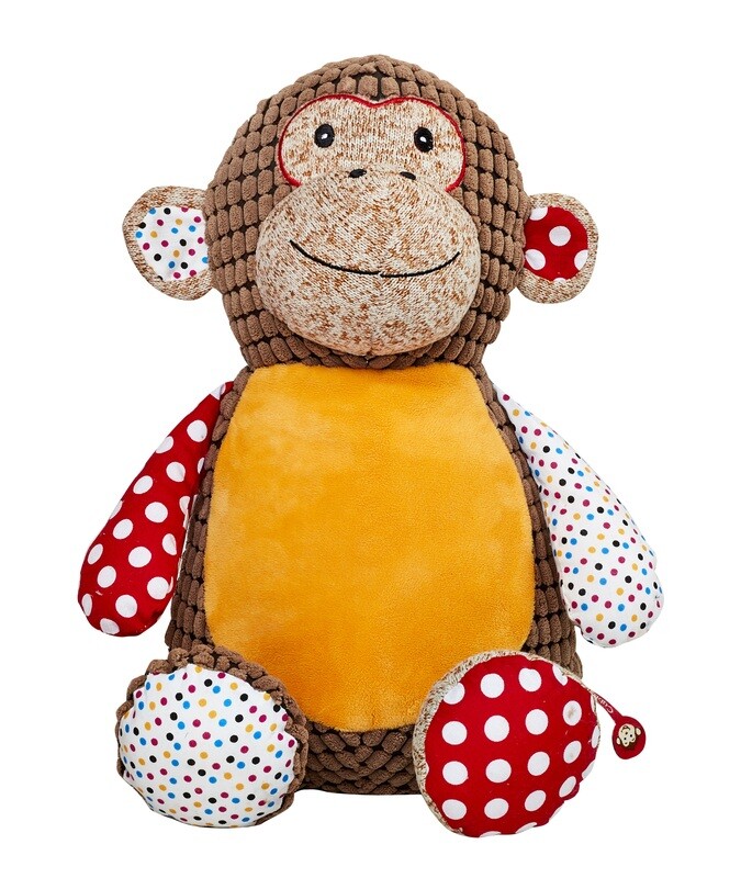 Huggles - Harlequin Brown Monkey