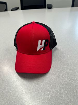 Cap America -Red Hat With Black Mesh Back