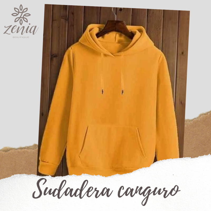 Sudadera Canguro