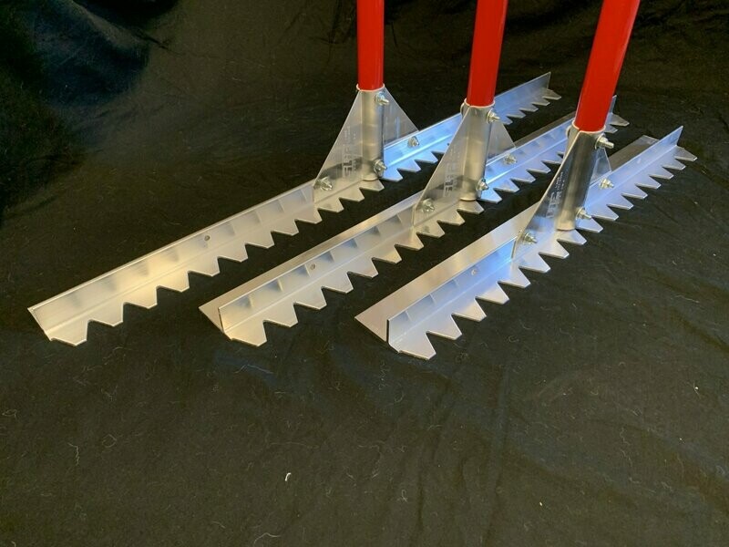 Asphalt T-Lute - Serrated Edge - 6' Handle