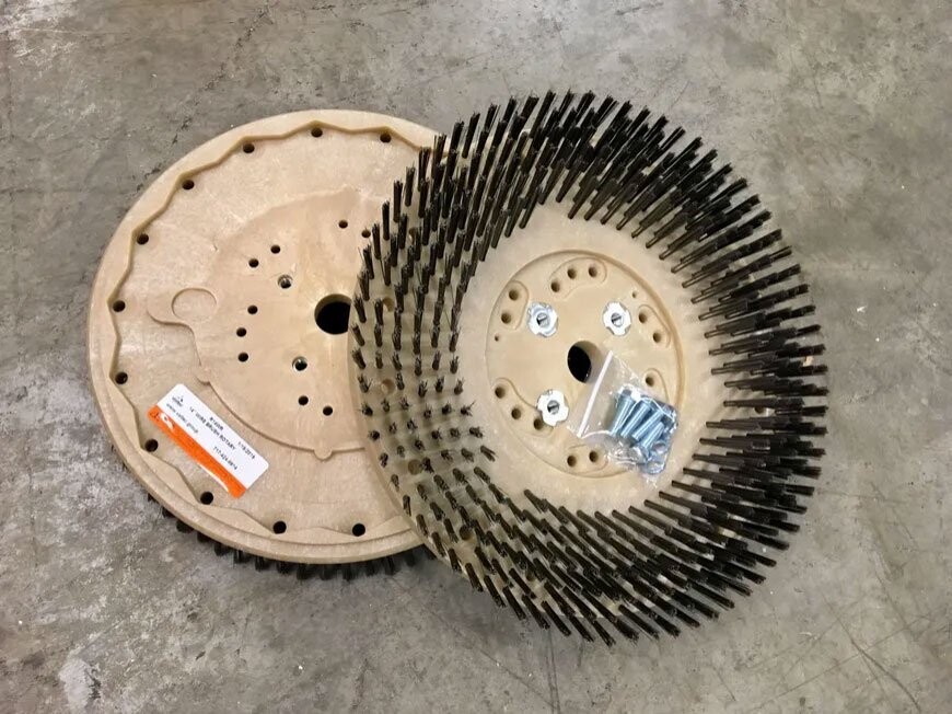 14" WIRE BRUSH ROTARY - R14WR