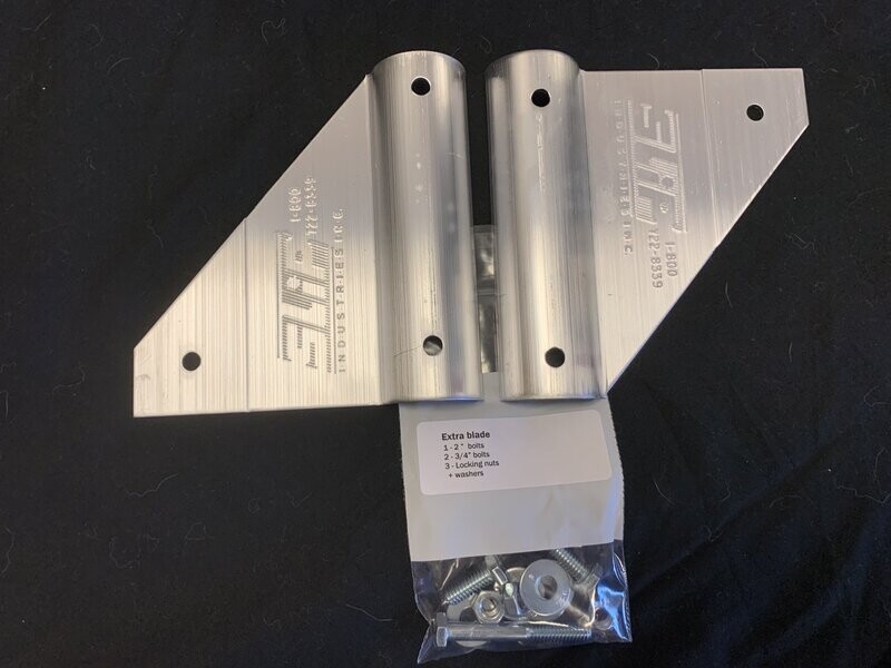 Asphalt t-lute brackets (pair)