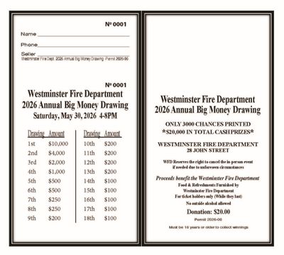 2026 Big Money Drawing