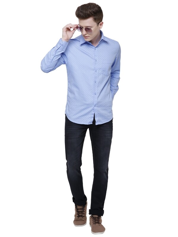 Big fly Mens Plain Denim Pure Cotton