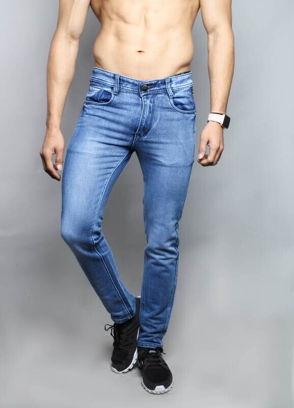 Big fly jeans High quality Cotton Jeans