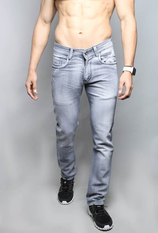 Big fly Mens Denim High knitted