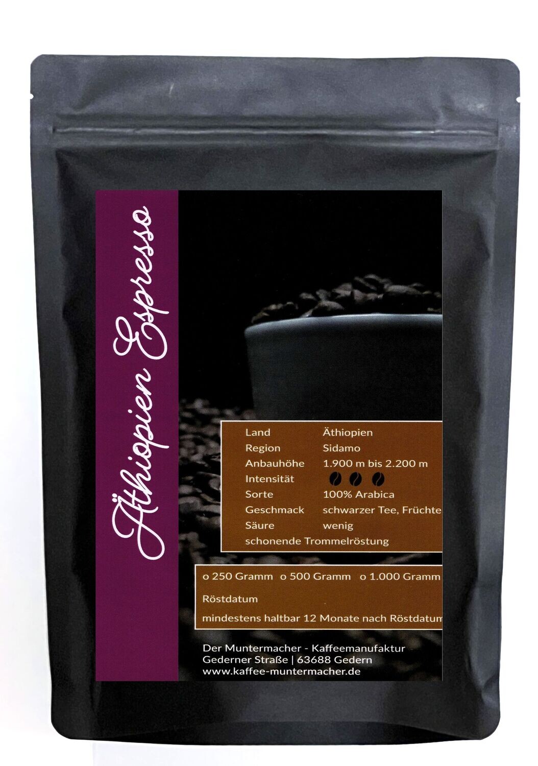 Äthiopien Sidamo (Espresso)