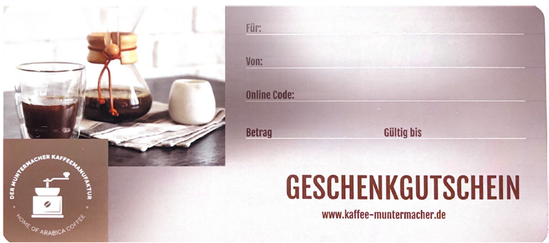 Geschenkgutscheine (Papier)
