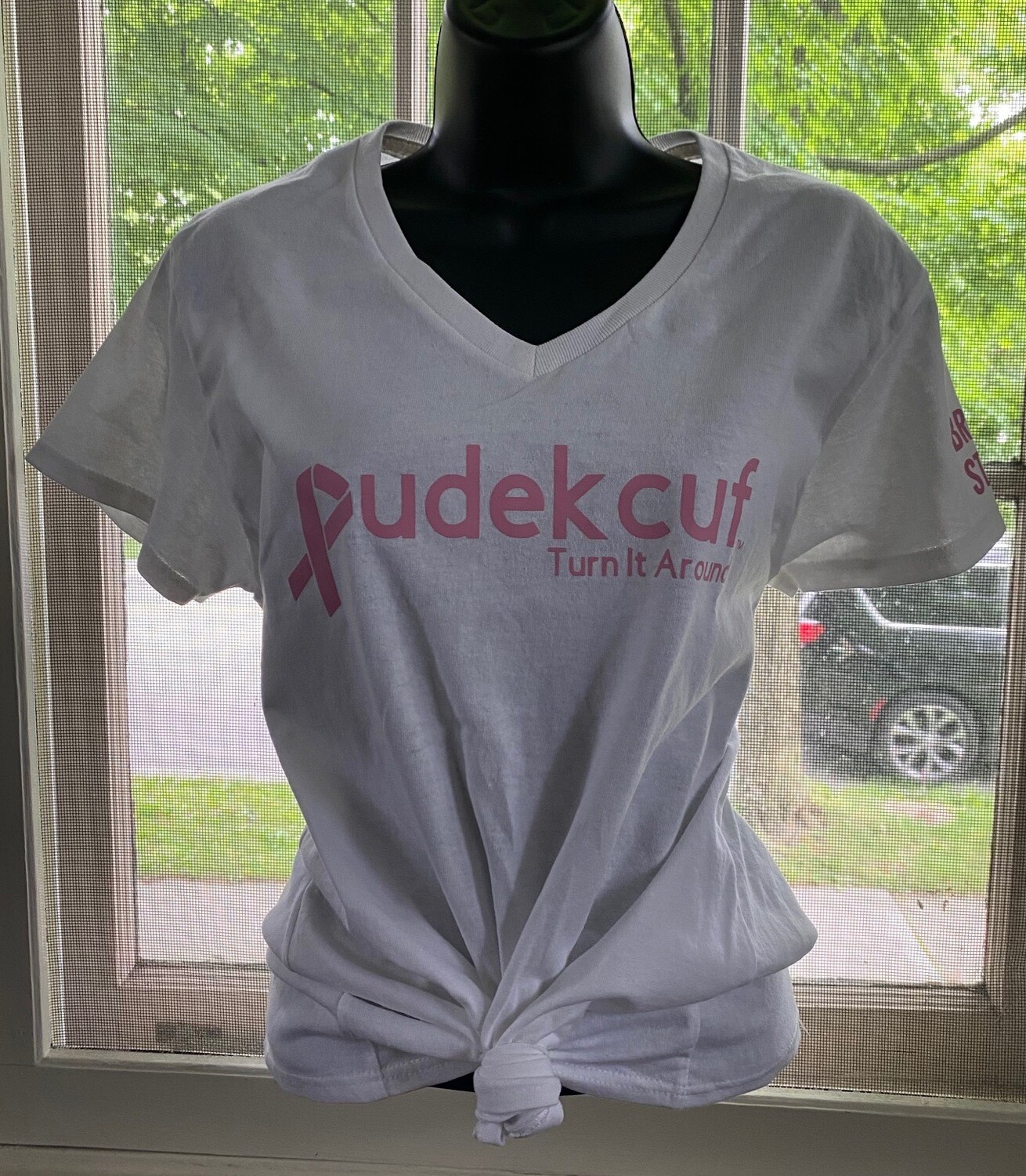 Women&#39;s V-Neck Brave &amp; Strong Tee