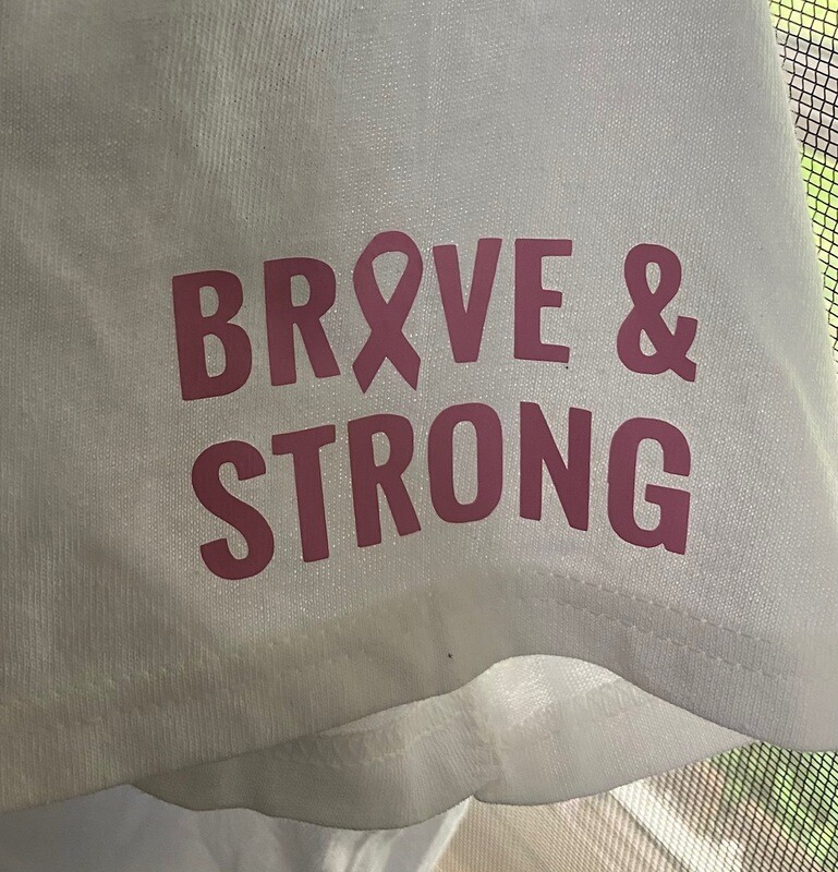 Women's V-Neck Brave &amp; Strong Tee