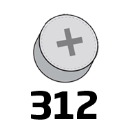 Size 312 Batteries - 40pk