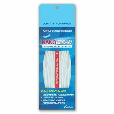 NanoClean Hearing Instrument Cleaners - 20pk