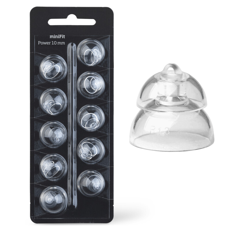 Oticon miniFit 10mm Power Domes - 10pk