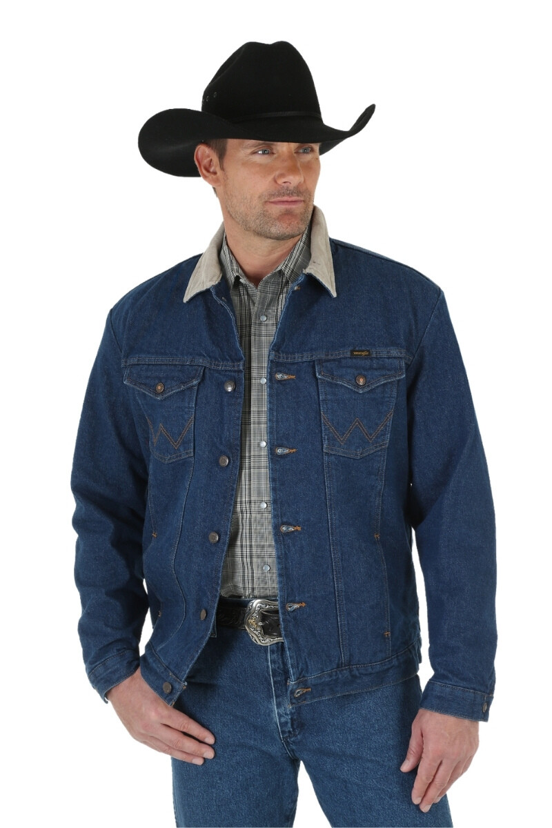 mens denim jacket with corduroy collar