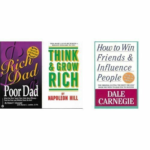 Think &amp; Grow Rich, Rich Dad &amp; How To Win Friends Bundle