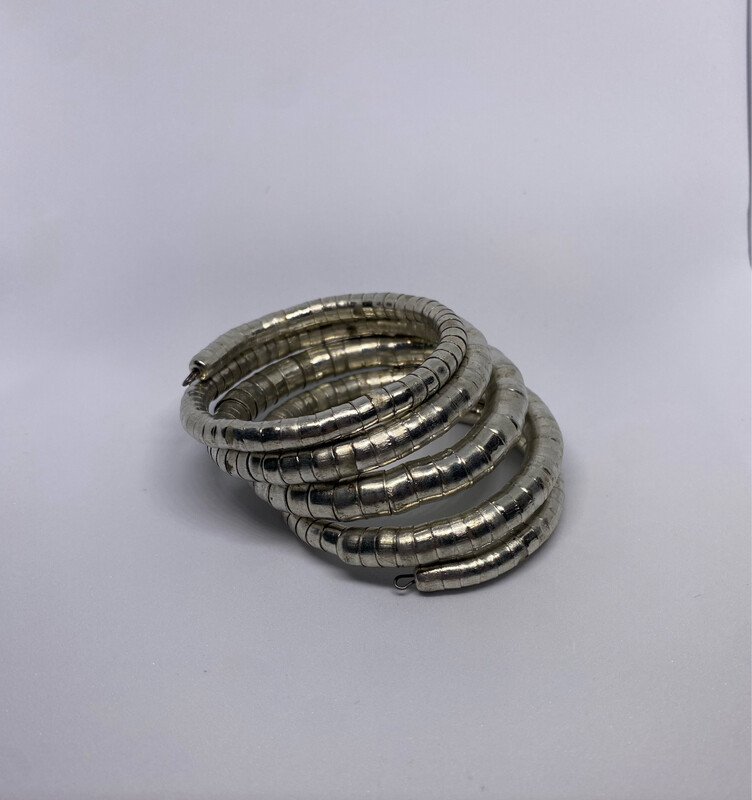Brazalete Serpenta Plata