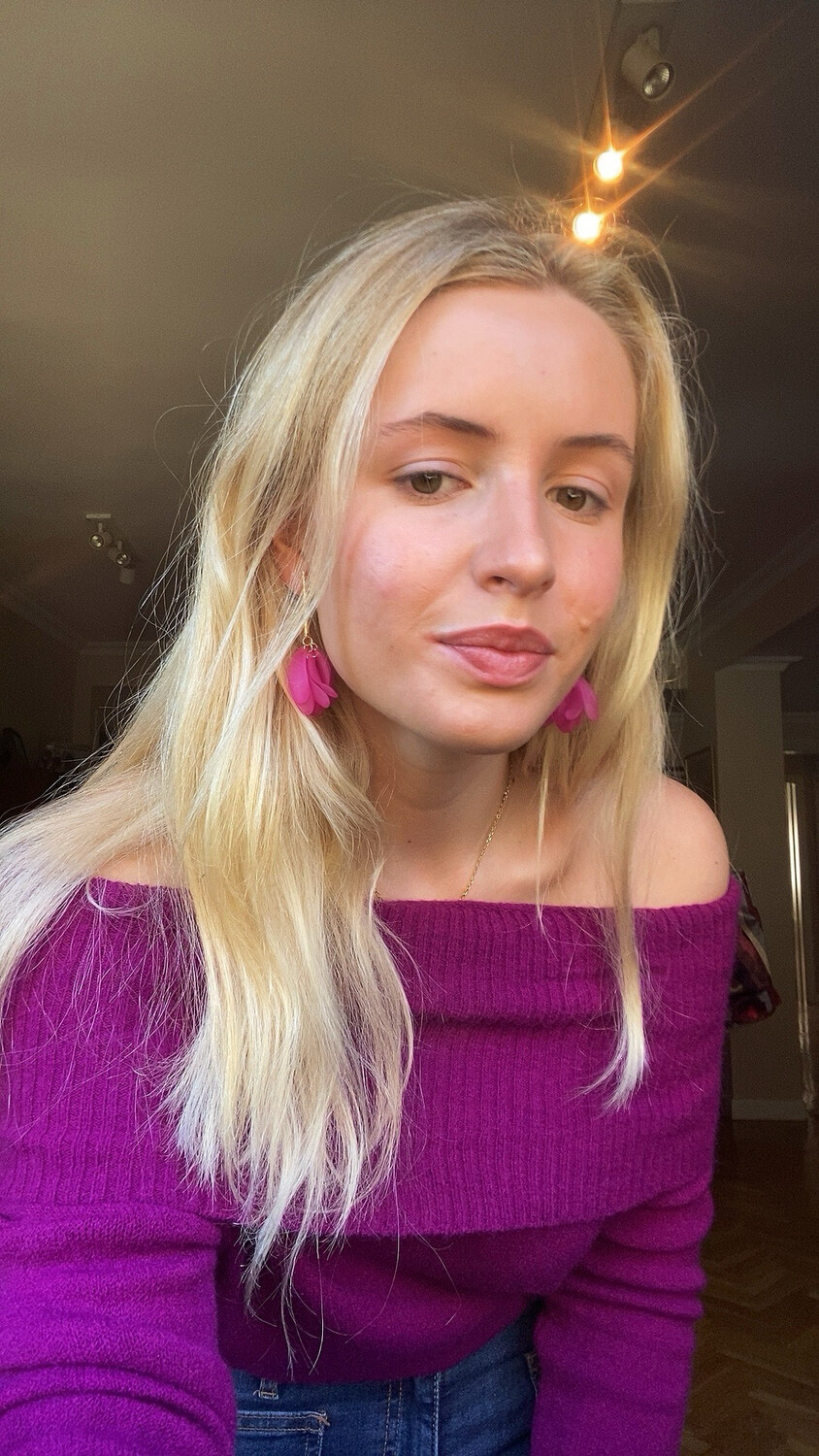 Pendientes Melissa Fucsia