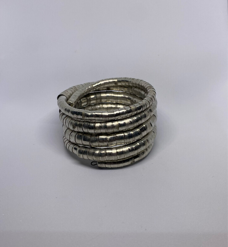 Brazalete Serpenta Plata