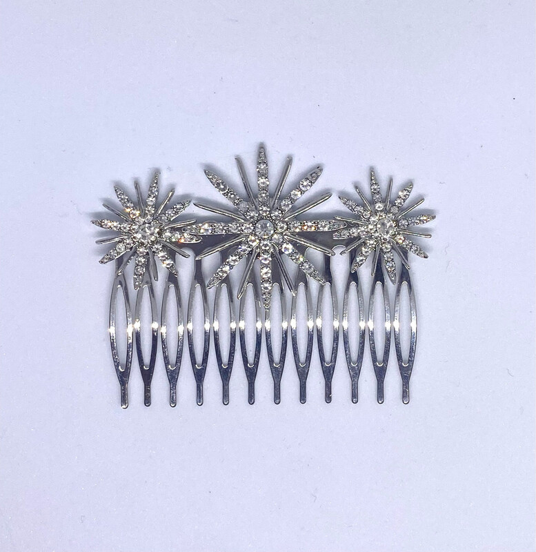 Peineta Estella Plata