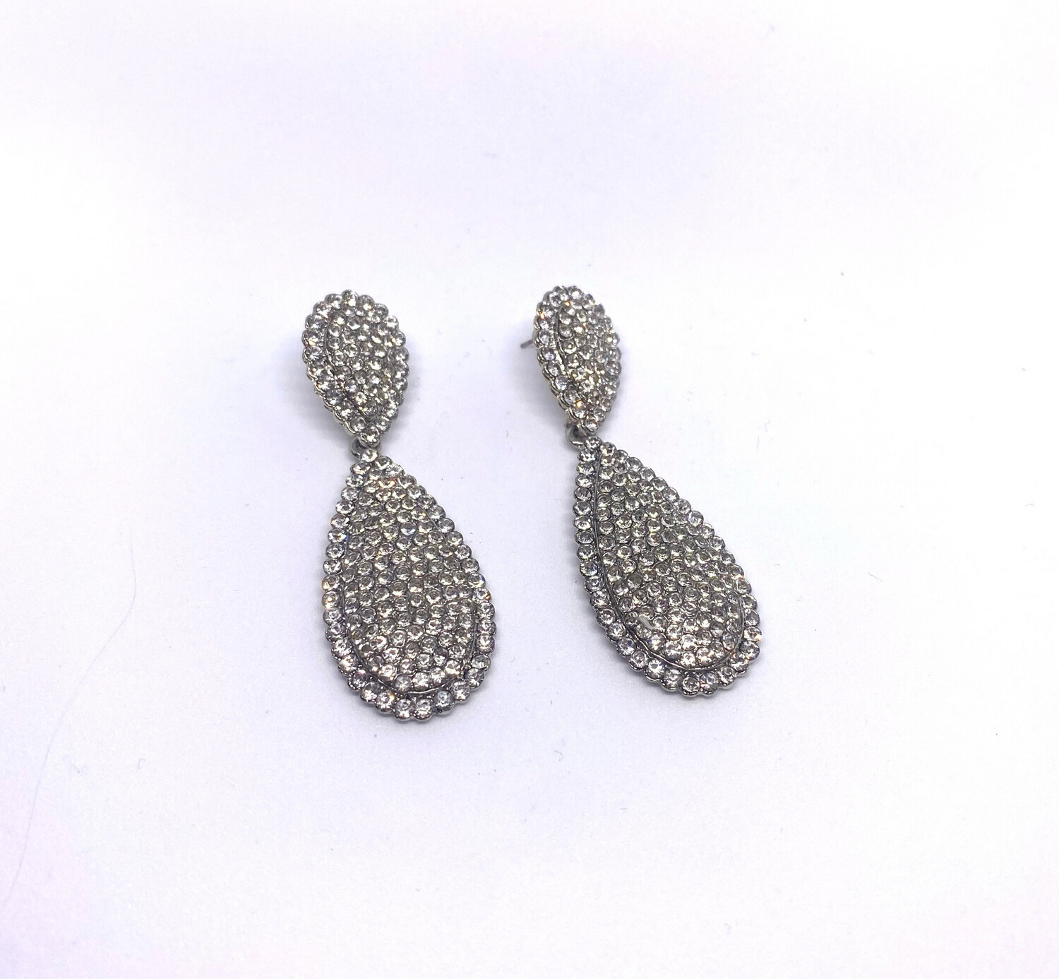 Pendientes Art - Déco Plata