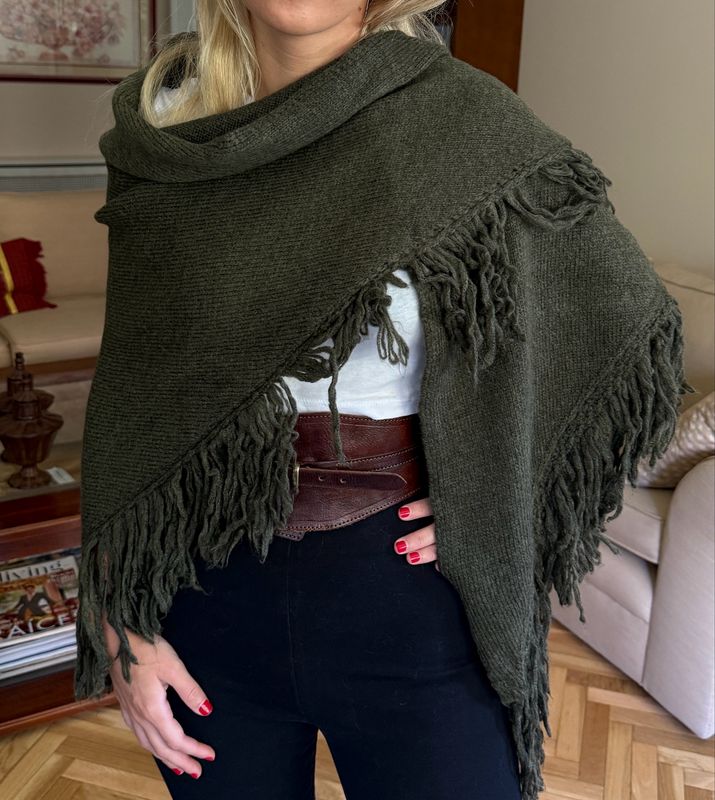 Poncho de Flecos