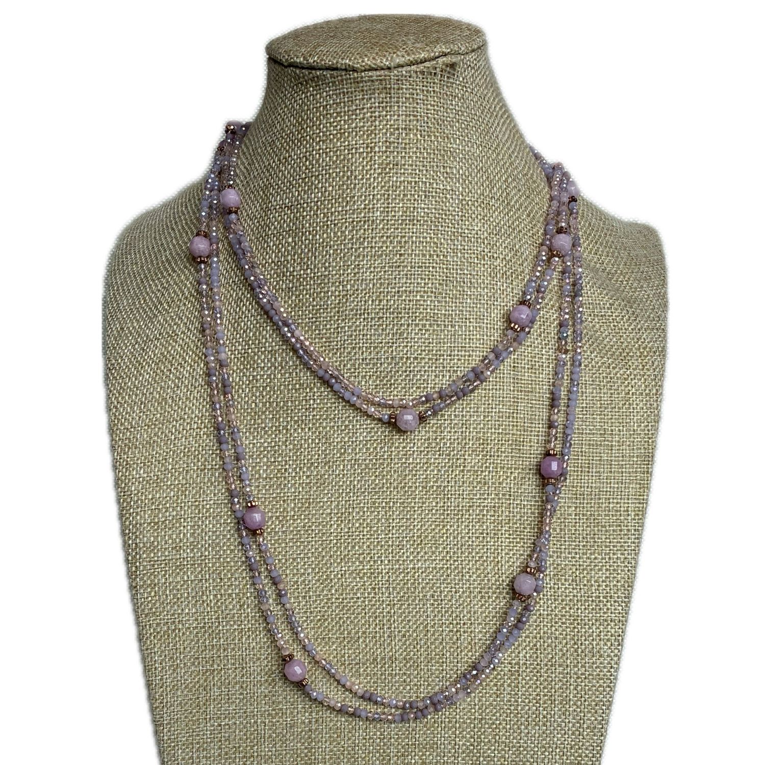 Collar Palermo Rosa Variado