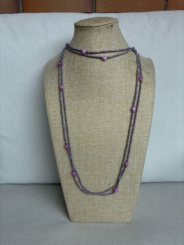 Collar Palermo Rosa/Lila