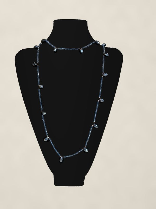 Collar Lágrima Azul