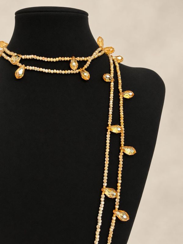 Collar Lágrima Ámbar