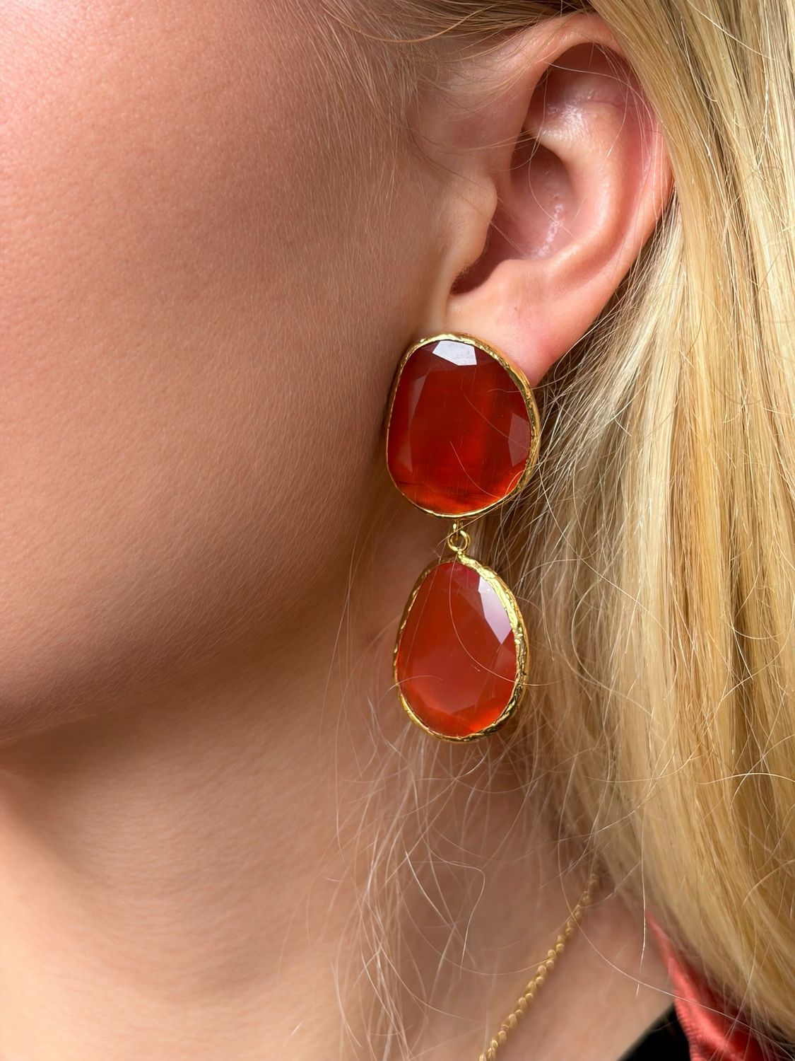 Pendientes Módena Naranja