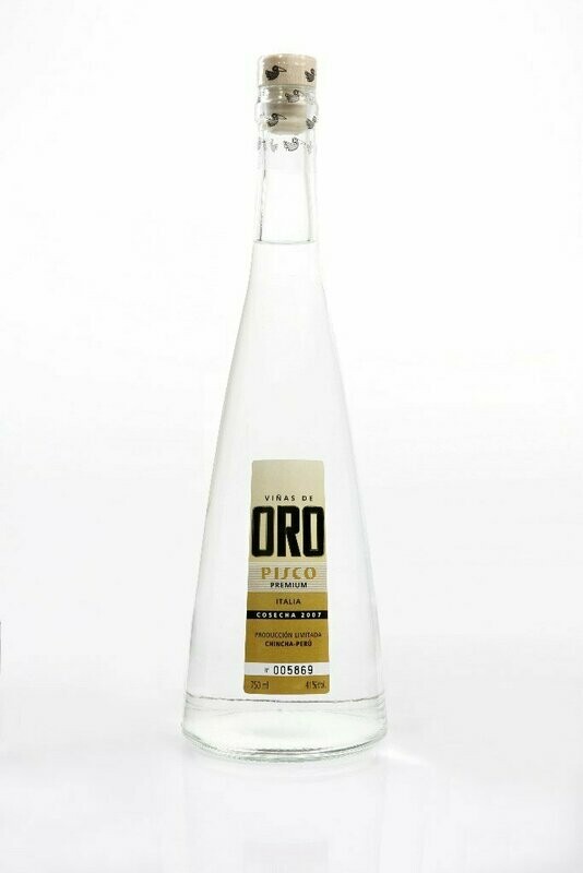 Pisco Vinas de Oro italia 700ml Pisco Vinas de Oro italia 700ml