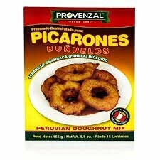 Picarones Buñuelos con Jarabe de Panela PROVENZAL 165g
Fertigmischung Picarones der peruanische Donuts