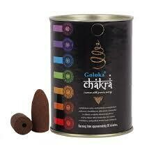 Incienso Goloka Chakara Dose 24 St. Rauchkegel Incienso Goloka Chakara Dose 24 St. Rauchkegel