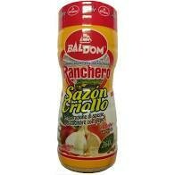 BALDOM Sazon Criollo Ranchero con pimienta 270g. BALDOM Ranchero Würzsalz, gemahlen mit Pfeffer BALDOM Sazon Criollo Ranchero con pimienta 270g. BALDOM Ranchero Würzsalz, gemahlen mit Pfeffer