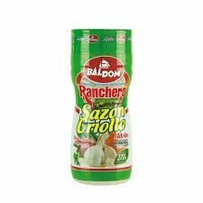 BALDOM Sazón Criollo Ranchero sin pimienta 270g. BALDOM Ranchero Würzsalz, gemahlen ohne Pfeffer BALDOM Sazón Criollo Ranchero sin pimienta 270g. BALDOM Ranchero Würzsalz, gemahlen ohne Pfeffer