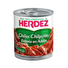 Chile Chipotles en Adobo Herdez 215 g. Chili Chipotles in Adobo Herdez - mariniert 215 g. Chile Chipotles en Adobo Herdez 215 g. Chili Chipotles in Adobo Herdez - mariniert 215 g.