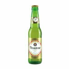 Cerveza Presidente 330 ml.
Bier aus der Dom.Rep. 330 ml.