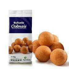 Colmaiz Buñuelos 1000g. Backmischung für frittierte Maisbällchen Buñuelos 1kg Colmaiz Buñuelos 1000g. Backmischung für frittierte Maisbällchen Buñuelos 1kg