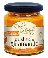 Ají  Amarillo suave Del Huerto 212g. Gelbechilipaste, nicht scharf  212g.