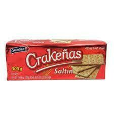 Galletitas Crakeñas Saltin 300g.
Salzcrackers 300g