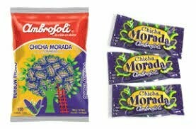 Caramelo CHICHA MORADA  Bolsa x100 un. 430g Bonbon Geschmack Chicha morada 430g.