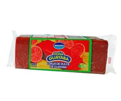 Lonja de dulce de guayaba dona Guayaba 300g
Guavenpasten ausnKolumbien 300g