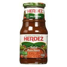 Salsa ranchera 434g
Salsa ranchera Herdez 434 g Salsa ranchera 434g
Salsa ranchera Herdez 434 g