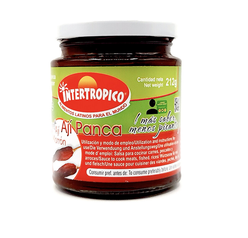 Pasta Aji Panca 212g. peruanischer roter Chili 212g. nicht scharf INTERTROPICO Pasta Aji Panca 212g. peruanischer roter Chili 212g. nicht scharf INTERTROPICO