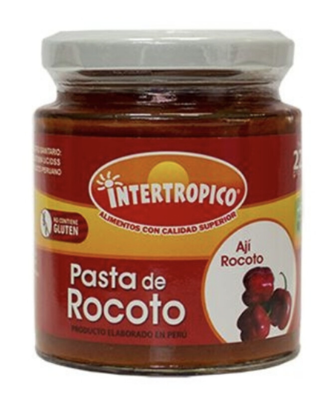 Ají rocoto Intertropico 212g. Rocoto Paste aus 100 % rotem Pfeffer INTERTROPICO Ají rocoto Intertropico 212g. Rocoto Paste aus 100 % rotem Pfeffer INTERTROPICO