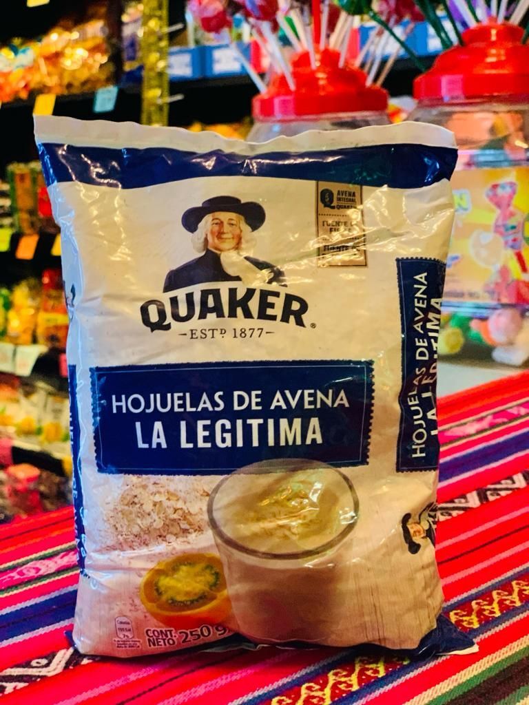Avena Quaker la legitima 250g.   Haferflocken Quaker   250g