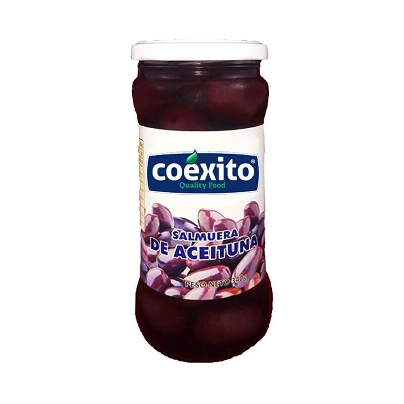 Aceituna de Botija Salmuere de Aceituna 340g Schwarze Olive aus Peru 340g - Coexito Aceituna de Botija Salmuere de Aceituna 340g Schwarze Olive aus Peru 340g - Coexito